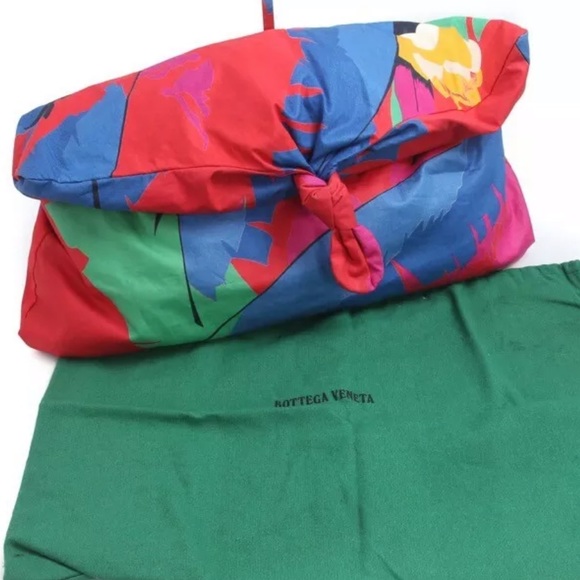 Bottega Veneta Handbags - Rare🔥BOTTEGA VENETA Fabric Clutch XL + Dust Bag